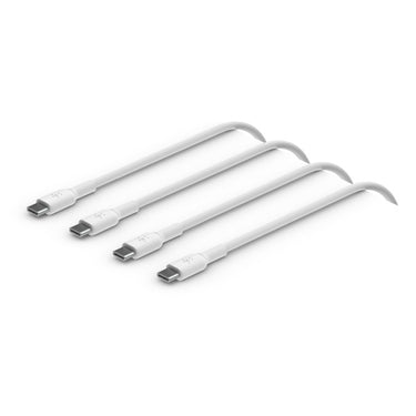 Belkin BoostCharge PVC USB-C to USB-C Cable 2 Pack White